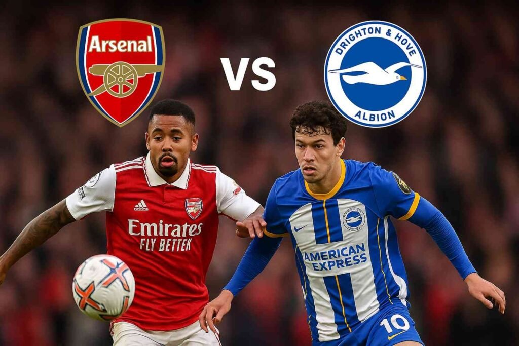 อาร์เซนอล vs ไบรท์ตัน: ศึกพรีเมียร์ลีกที่แฟนบอลจับตามอง อาร์เซนอล vs ไบรท์ตัน
