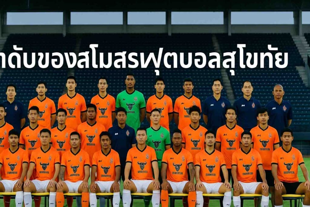 ลำดับของ สโมสรฟุตบอลสุโขทัย ล่าสุดและประวัติตกชั้น–เลื่อนชั้น ลำดับของ สโมสรฟุตบอลสุโขทัย