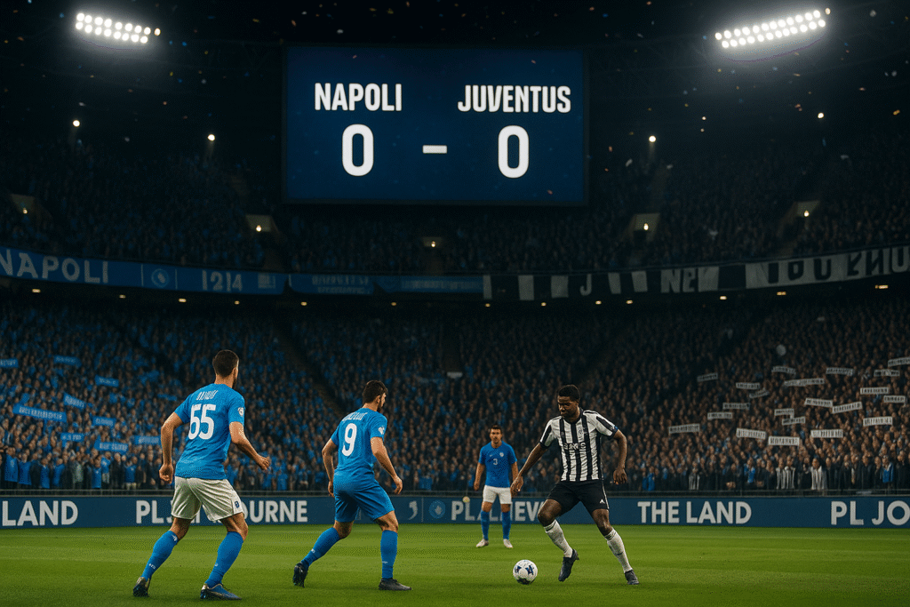 นาโปลี vs ยูเวนตุส: ศึกดาร์บี้เหนือ–ใต้ที่สะท้อนประวัติศาสตร์ฟุตบอลอิตาลี นาโปลี vs ยูเวนตุส